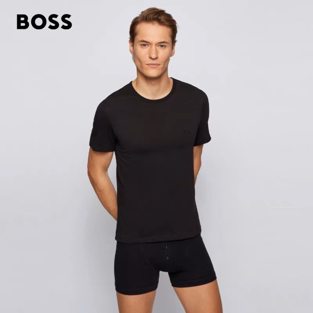 NIB Hugo Boss mens T-shirt black L